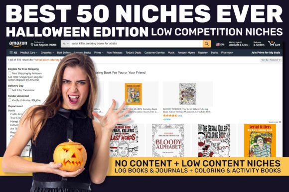 Download LOW COMPETITIV HALLOWEEN KDP NICHES EVER - Kdp niches Collection