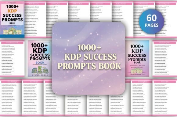 Download 1000+ KDP Success Prompts Book - Premium Resources
