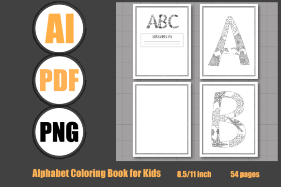 Download KDP: ABC Alphabet Coloring Book for Kids - Alphabet coloring book Collection