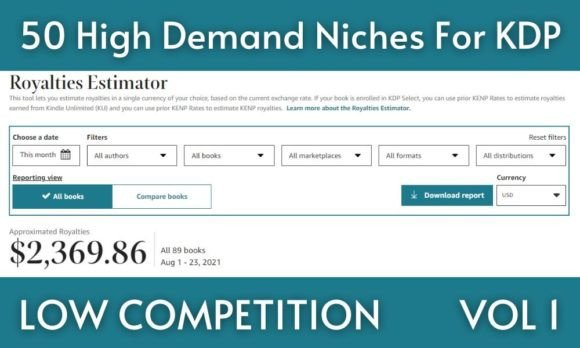 Download 50 KDP Niches High Demand Vol 1 - Kdp niches Collection