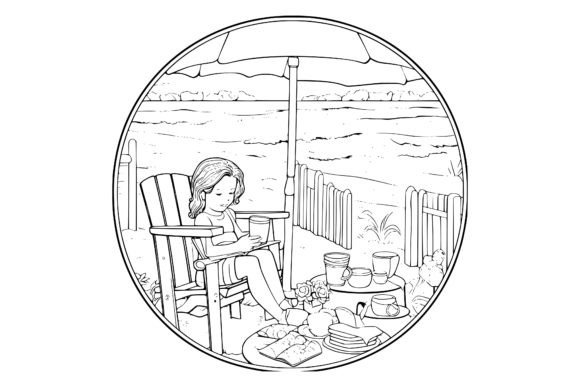 Download Summer Vacation Coloring Page for Kids - Summer vacation coloring Collection