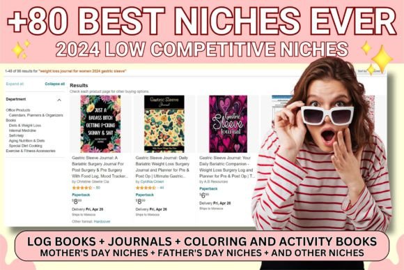 Download +80 KDP NICHES LOW COMPETITIVE 2024 - Kdp niches Collection
