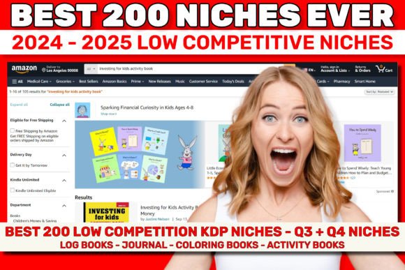 Download +200 KDP NICHES LOW COMPETITIVE KEYWORDS - Kdp niches Collection