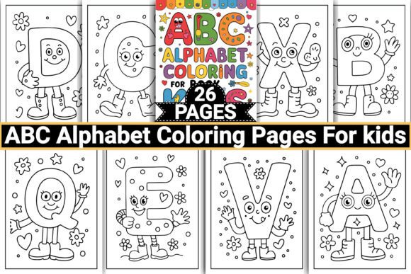 Download Abc Alphabet Coloring Book for Kids - Alphabet coloring book Collection