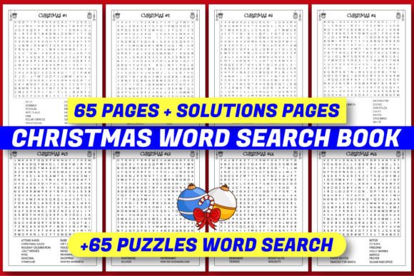 Download CHRISTMAS WORD SEARCH for ADULTS - Premium Bundle