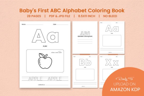 Download Baby's First ABC Alphabet Coloring Book - Alphabet coloring book Collection